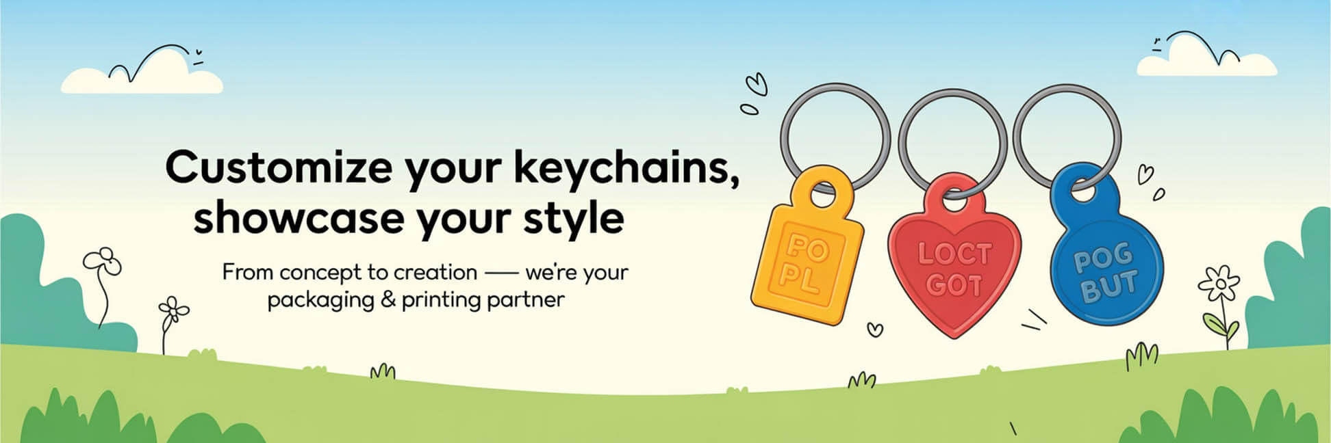 Custom Plastic Keychains