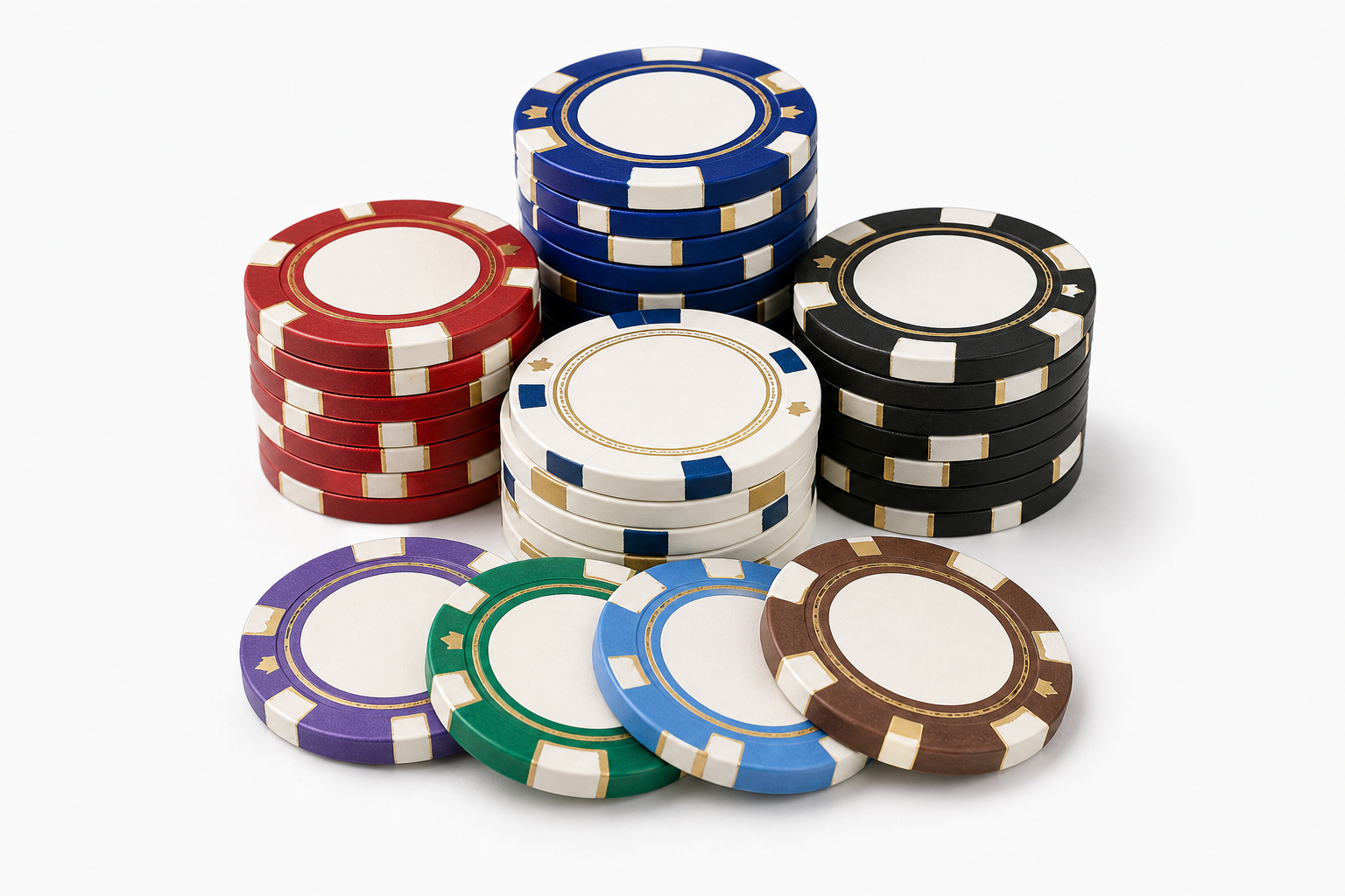 Przykładowe zdjęcie produktu: żetony pokerowe na zamówienie